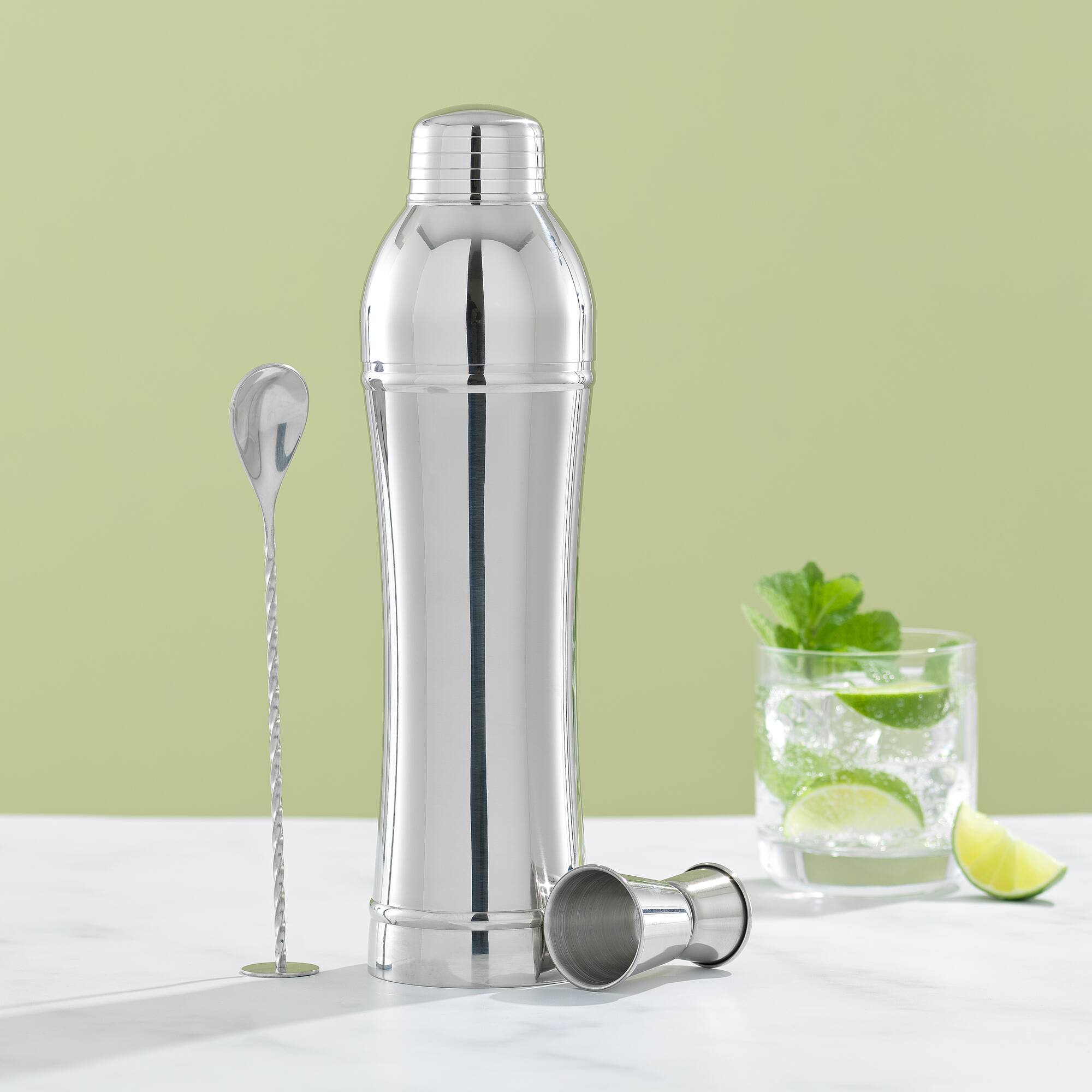 JoyJolt® 24oz. Cocktail Shaker Drink Mixer Set